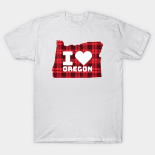 I Love Oregon T-Shirt